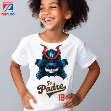 Yama Tu Padre Samurai Kids Tee