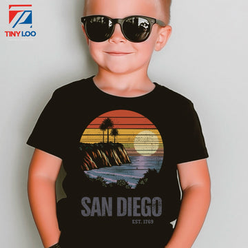 San Diego Sunset Toddler Tee