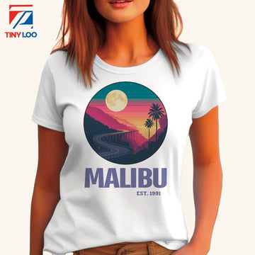 Malibu Moonlight Drive Women's Tee