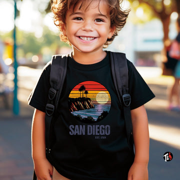 San Diego Sunset Toddler Tee