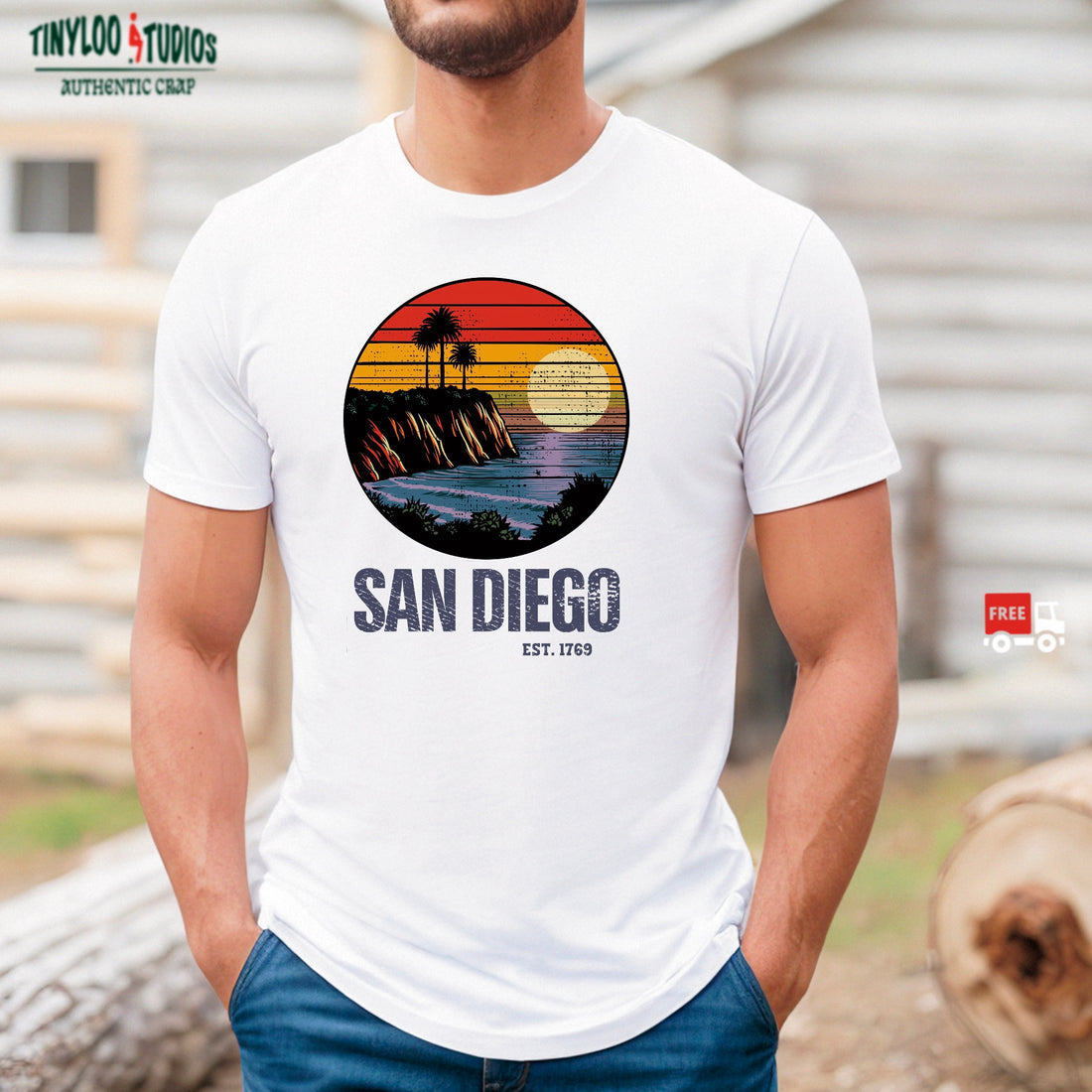 San Diego Sunset Tee