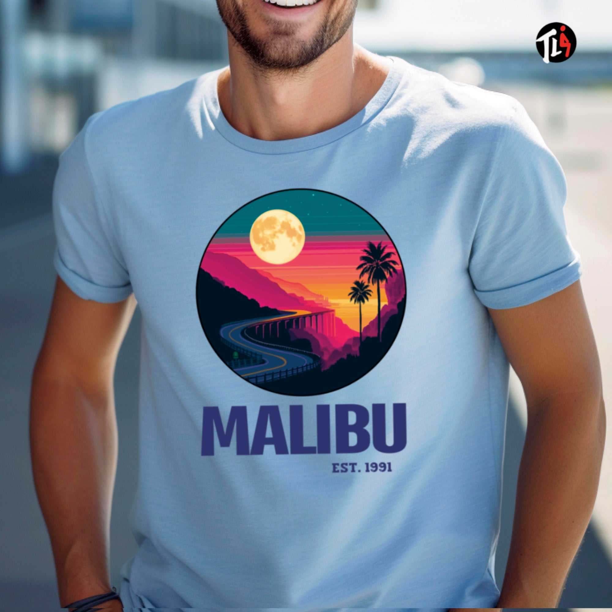 Malibu Moonlight Drive Tee