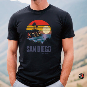 San Diego Sunset Tee